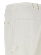 CELLAR DOOR White Cotton Casual Pants