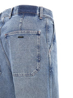 Made in Tomboy Blue Cotton Relaxed Fit Jeans