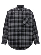 Off-White Gray Cotton Shell Jacket