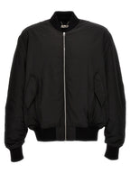 1989 Studio Black Polyester Bomber