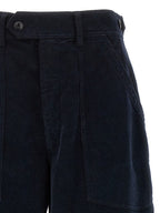 CELLAR DOOR Blue Cotton Casual Pants