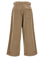 CELLAR DOOR Beige Cotton Casual Pants