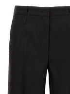 CELLAR DOOR Black Virgin Wool Dress Pants