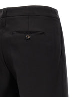 CELLAR DOOR Black Virgin Wool Dress Pants