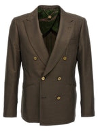 MAURIZIO MIRI Bicolor Wool Blazer