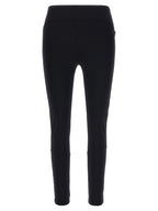 NOT AFTER TEN Black Polyamide Leggings
