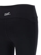 NOT AFTER TEN Black Polyamide Leggings