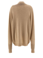 RAMAEL Beige Cashmere Cardigan