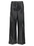 Philosophy Black Polyester Casual Pants
