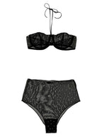 Oséree Black Polyamide Lingerie