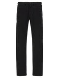Department 5 Black Cotton Casual Pants