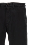 Department 5 Black Cotton Casual Pants