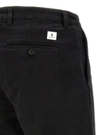 Department 5 Black Cotton Casual Pants