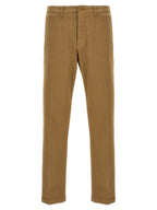 Department 5 Beige Cotton Casual Pants