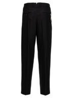 PT Torino Black Virgin Wool Dress Pants