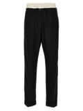 WALES BONNER Bicolor Wool Casual Pants