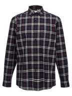 Burberry Blue Cotton Blouse