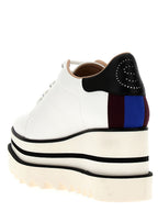Stella McCartney Bicolor Polyethylene Wedge Sandals