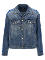 Dsquared² Blue Cotton Denim Jacket