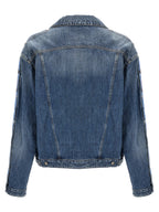 Dsquared² Blue Cotton Denim Jacket