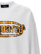 Dsquared² White Cotton Sweatshirt