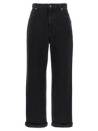 Golden Goose Black Cotton Relaxed Fit Jeans
