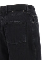 Golden Goose Black Cotton Relaxed Fit Jeans