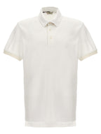 Etro White Cotton Polo Shirt