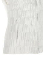 Ferragamo White Polyamide Sleeveless Jacket