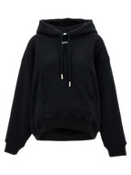 Off-White Black Cotton Hoodie