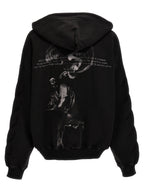 Off-White Gray Cotton Sweatshirt