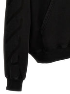 Off-White Gray Cotton Sweatshirt