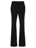 Sportmax Black Cotton Casual Pants