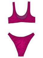REINA OLGA Purple Polyamide Bikini
