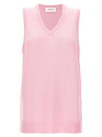 Sportmax Multicolor Wool Sleeveless Jacket