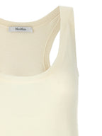 Max Mara White Cashmere Tank Tops