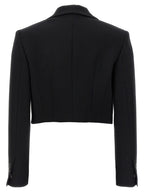 Dsquared² Black Polyester Full-Length Jacket