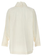Issey Miyake White Fibers Blouse
