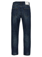 Department 5 Blue Cotton Straight-Leg Jeans