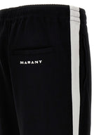 Isabel Marant Bicolor Polyester Joggers (Workout Pants)