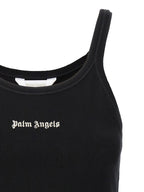 Palm Angels Bicolor Cotton Sport Bra