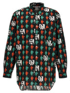 Comme Des Garçons Multicolor Cotton Blouse
