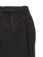 Armarium Black Cotton Mini Skirt