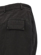 Armarium Black Cotton Mini Skirt