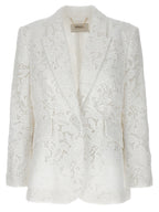 Zimmermann White Polyester Blazer