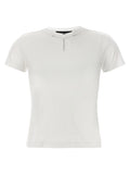 Y/PROJECT White Viscose T-Shirt