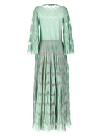 ANTONINO VALENTI Bicolor Viscose Long Dress