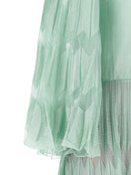 ANTONINO VALENTI Bicolor Viscose Long Dress