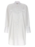 Alberto Biani White Cotton Blouse