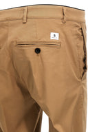 Department 5 Beige Cotton Casual Pants